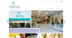 Desktop Screenshot of farmaciadalissa.com.br